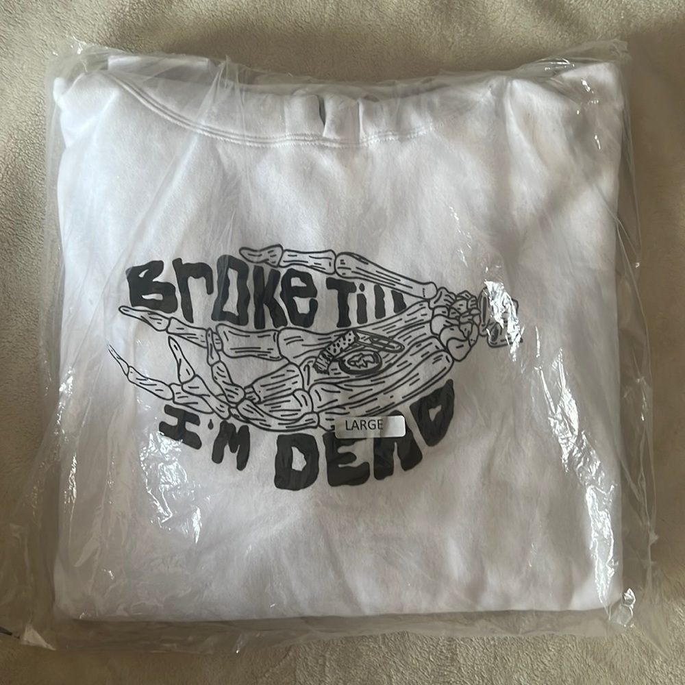 Brand new FOAR x Mac Miller Broke Till I’m Dead hoodie